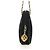 CHANEL Matelasse Chain Hand Bag Suede Black Gold CC Auth BA13417V Nero D'oro - vista 5