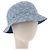 Cappello bucket LOUIS VUITTON Monogram Denim Blu LV Auth ar13961A