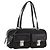 Borsa a Spalla PRADA Nylon Nero Argento Auth 185658SAM