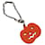 Hermès HERMES Kürbis Taschenanhänger Leder Orange Auth 184757M  - view 1