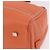 Sac à main LOEWE Anagram Americana 28 en cuir Orange Argent Auth ep14765 - vue 15
