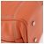 Sac à main LOEWE Anagram Americana 28 en cuir Orange Argent Auth ep14765 - vue 16