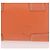 Sac à main LOEWE Anagram Americana 28 en cuir Orange Argent Auth ep14765 - vue 3