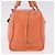 Sac à main LOEWE Anagram Americana 28 en cuir Orange Argent Auth ep14765 - vue 4