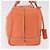 Sac à main LOEWE Anagram Americana 28 en cuir Orange Argent Auth ep14765 - vue 5