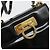 Borsa Salvatore Ferragamo Gancini in Pelle 2way Nera Oro Auth 185010 Nero D'oro - vista 22