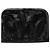 Sac à chaîne Gancini Salvatore Ferragamo en cuir verni noir et or Auth 184797 Doré - vue 2