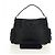 Borsa a Spalla PRADA in Pelle Nera Argento Auth am11799V Nero - vista 12