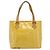 LOUIS VUITTON Bolso Monogram Vernis Houston Lime Yellow M91055 LV Auth 184778 Dorado - vista 13