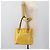 LOUIS VUITTON Bolso Monogram Vernis Houston Lime Yellow M91055 LV Auth 184778 Dorado - vista 26