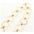 Collana Miu Miu metallo Gold Tone Auth 184634SAM - vista 5