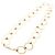 Collana Miu Miu metallo Gold Tone Auth 184634SAM - vista 6