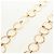 Collana Miu Miu metallo Gold Tone Auth 184634SAM - vista 8