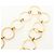 Collana Miu Miu metallo Gold Tone Auth 184634SAM - vista 9