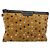 Clutch Jimmy Choo in pelle marrone argento Auth BA13325