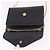Borsa a tracolla con catena Christian Dior in pelle nera e oro Auth ep14836 Nero D'oro - vista 10