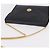 Borsa a tracolla con catena Christian Dior in pelle nera e oro Auth ep14836 Nero D'oro - vista 6