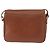 Borsa a tracolla Burberry in pelle marrone oro Auth ep14772 D'oro - vista 2