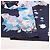 Carré Géant Hermès "Robe Legere" in cashmere e seta, blu navy - vista 7