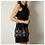 Dior Mini Book Tote in pelle Macrocannage Borsa a mano Nera Nero - vista 2