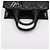 Dior Mini Book Tote in pelle Macrocannage Borsa a mano Nera Nero - vista 7