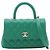 Timeless Chanel Borsa a mano e a tracolla piccola in pelle caviar Coco Verde