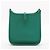 Hermès Evelyne 16 TPM Taurillon Clemence Leather Amazone Hobo Crossbody Vale Jade Verde - vista 2