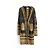 Chanel Cruise 2010 10C Gold Foil Strickjacke Mantel Schwarz Golden