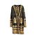 Chanel Cruise 2010 10C Gold Foil Strickjacke Mantel Schwarz Golden - Ansicht 11