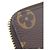 Louis Vuitton Monogram Portefeuille Noir Compact Wallet Marrone Rosso - vista 3