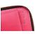 Louis Vuitton Monogram Portefeuille Noir Compact Wallet Marrone Rosso - vista 5