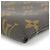 Borsa Louis Vuitton Monogram Macassar Pochette To Go M82079 Marrone Nero - vista 3