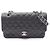 Borsa a Spalla Chanel Matelassé Double Flap Nero