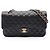 Borsa Chanel Matelassé Double Flap Nero