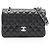 Borsa a tracolla Chanel Matelassé Double Flap Nero