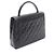 Borsa Chanel Matelassé in agnello nero - vista 2