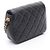 Borsa a Spalla Chanel Mini Matelassé Nero - vista 2