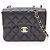 Timeless Bolso de Hombro Chanel Mini Matelassé Negro