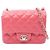 Borsa a Spalla Chanel Mini Matelassé Rosa