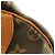 Borsa Boston Louis Vuitton Monogram Keepall 50cm Marrone - vista 5