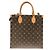 Louis Vuitton Monogram Sac Plat PM M45848 Borsa Marrone