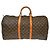 Louis Vuitton Keepall Monogram Canvas 55 Castaño