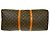 Louis Vuitton Keepall Monogram Canvas 55 Castaño - vista 3