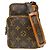 Borsa Louis Vuitton Amazone in tela Monogram Mini Marrone