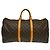 Louis Vuitton Keepall Monogram Canvas 55 Marrone