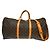 Louis Vuitton Keepall Bandouliere Monogram Canvas 60 Marrone