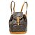 Louis Vuitton Montsouris Backpack Monogram Canvas MM Brown