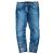 Vaqueros denim azul Roberto Cavalli efecto salpicaduras doradas Dorado