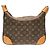 Borsa a Spalla Louis Vuitton Monogram Boulogne Marrone - vista 2