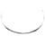 Hermès Hermes Boucles Sellier Inflexible Necklace Silvery  - view 2